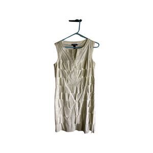 Alfani White Sundress- White- Knee Length- Size 6